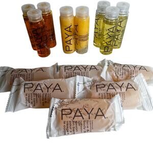 Paya Hotel Soap Conditioner Shampoo Body Wash Lot Travel Size Lot of 14 Air BnB
